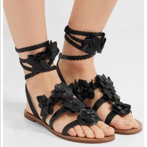 New Blossom Gladiator Flat Sandal (Tory Burch)